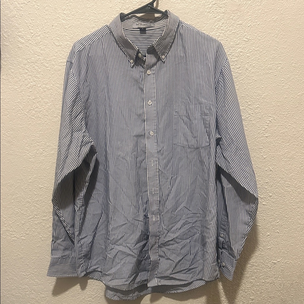 Doc & Amela Blue Striped Shirt